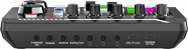 Alt view image 6 of 6 - SATEER Podcast Microphone Bundle, BM-800 Condenser Mic with Live Sound Card Kit, Podcast Equipment Bundle with voice changer and Mixer functions for PC Smartphone Studio Recording & Broadcasting