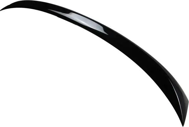 Alt view image 6 of 7 - DTO SPOILER 2006-2011 Fit FOR BMW E90 Sedan Trunk Spoiler 3-SERIES OE Type PAINTED Gloss black Jet black #668 In stock