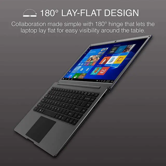Alt view image 4 of 6 - Packard Bell CloudBook 14.1 inch Laptop, Full HD Display, Windows 11 Home S Mode, Intel Celeron N4020 Quad Core, 4GB RAM, 128GB Memory SSD, WiFi Connectable, HD Camera, 180 Degree Hinge