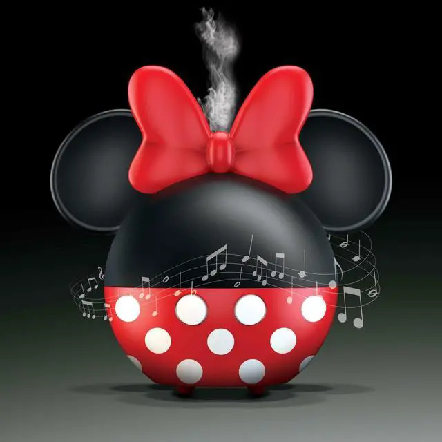 Alt view image 2 of 6 - Disney Minnie Mouse Ultrasonic Diffuser & Wireless Speaker