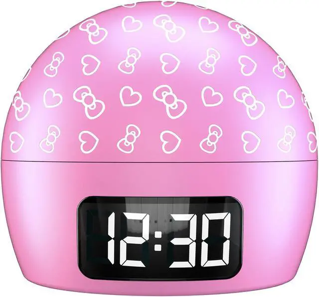 Main image of Hello Kitty Ambient Light Clock with Multi-Alarm