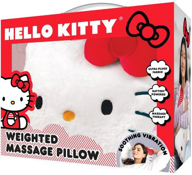 Alt view image 4 of 5 - Hello Kitty Red Weighted Massage Pillow