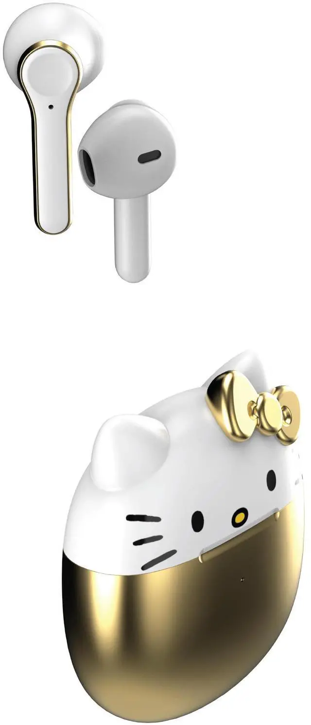 Alt view image 2 of 4 - Hello Kitty Bluetooth Wireless Earbuds with Charging Case