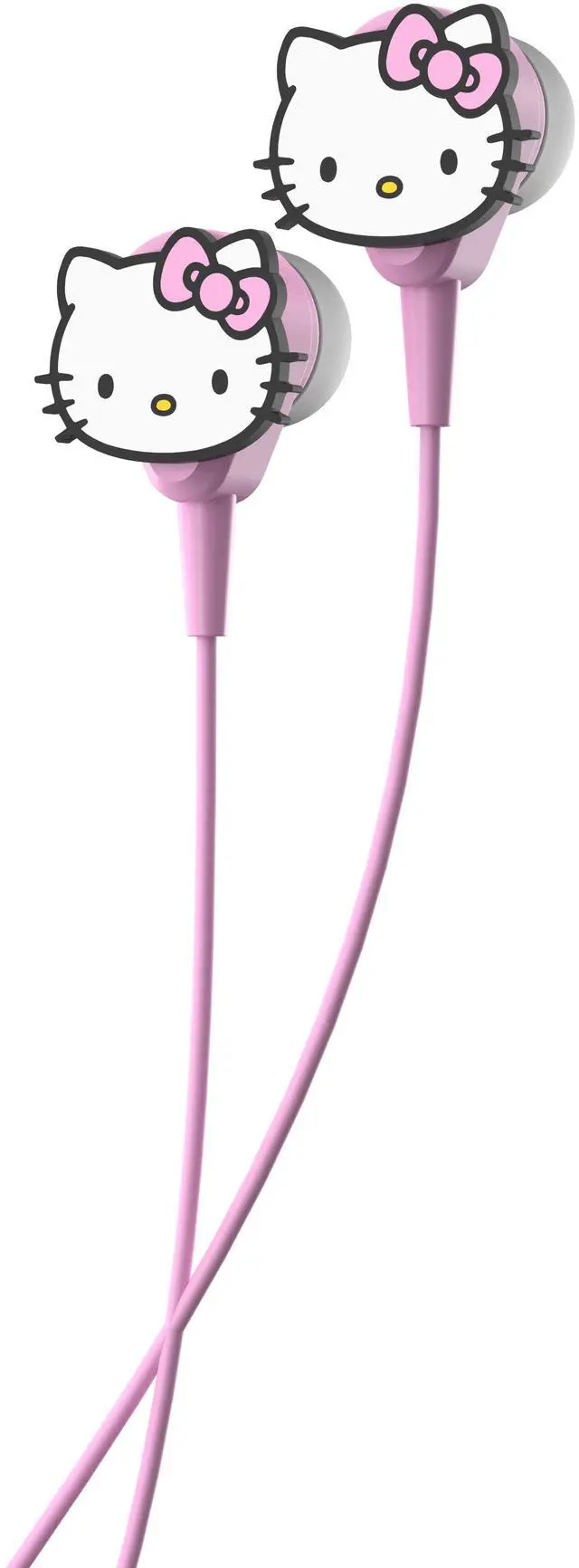 Alt view image 3 of 5 - Hello Kitty 2-in-1 Wireless Bluetooth Headphones with Wired Earbuds