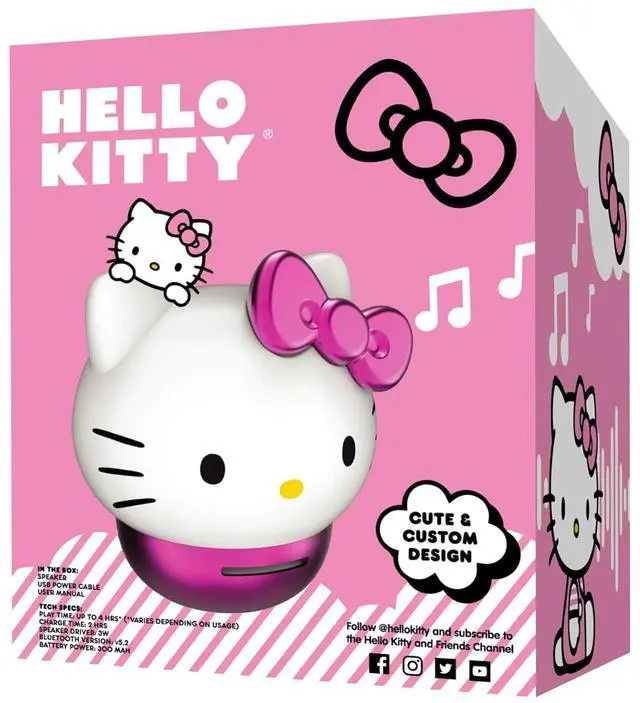 Alt view image 5 of 5 - Hello Kitty Wireless Speaker