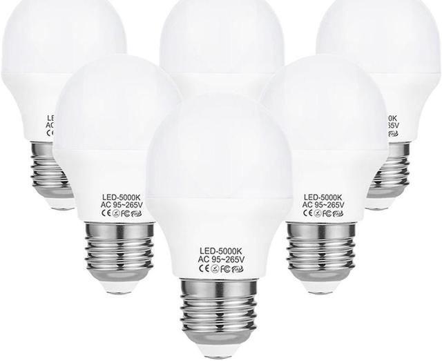 LED Refrigerator Light Bulb 40 Watt Equivalent, A15, 5000k
