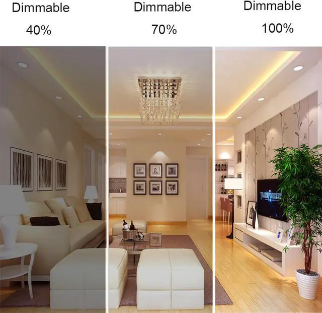Alt view image 3 of 7 - WELLHOME 6PCS PAR16 LED Light Bulb, 7 Watt 65 Watts Equivalent Dimmable 3000K Soft White, E26, 120V