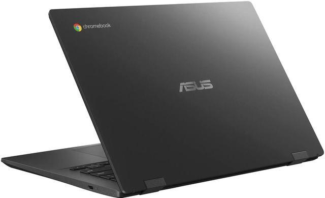 Alt view image 5 of 5 - ASUS Chromebook Laptop, 14 Business Laptop, 8-core MediaTek Kompanio 520, 4GB RAM 576GB Storage (64GB eMMC+512GB SD Card), Long Battery Life, Chrome OS, SD Card Reader, Gravity Gray