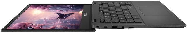 Alt view image 4 of 5 - ASUS Chromebook Laptop, 14 Business Laptop, 8-core MediaTek Kompanio 520, 4GB RAM 576GB Storage (64GB eMMC+512GB SD Card), Long Battery Life, Chrome OS, SD Card Reader, Gravity Gray