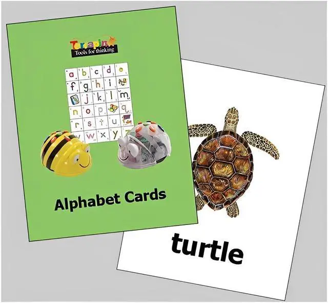 Alt view image 3 of 5 - Alphabet Mat with Alphabet Cards for Bee-Bot or Blue-Bot Floor Robots Toy - Educational Coding STEM Learning Toys Accessories Playmats Gifts for Kids Ages 3+