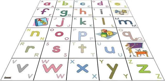 Alt view image 4 of 5 - Alphabet Mat with Alphabet Cards for Bee-Bot or Blue-Bot Floor Robots Toy - Educational Coding STEM Learning Toys Accessories Playmats Gifts for Kids Ages 3+