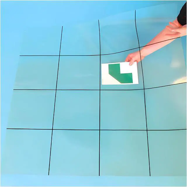 Alt view image 3 of 4 - TTS Transparent Grid Mat for Bee-Bot and Blue-bot for kids - Without Pockets