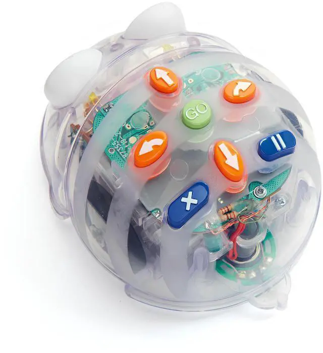 Alt view image 4 of 5 - TTS Blue Bot Educational Starter Pack with 6 Programmable Floor Robot and 1 Rechargeable Docking Station (EL00515)
