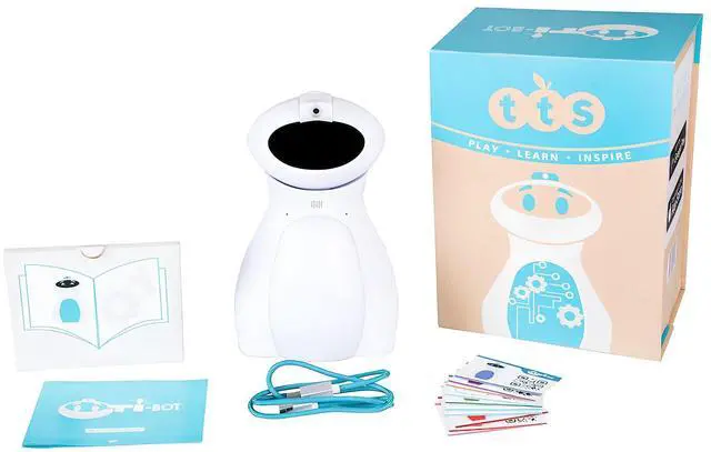 Main image of TTS Oti-Bot STEAM Coding Robot, Rechargeable Educational Programmable STEM Robots