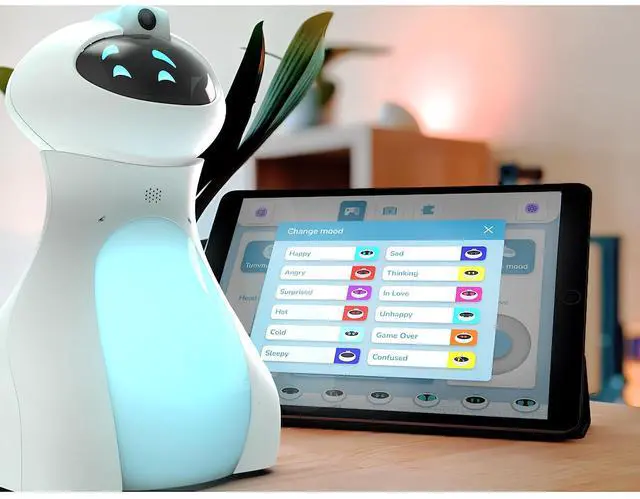 Alt view image 5 of 7 - TTS Oti-Bot STEAM Coding Robot, Rechargeable Educational Programmable STEM Robots