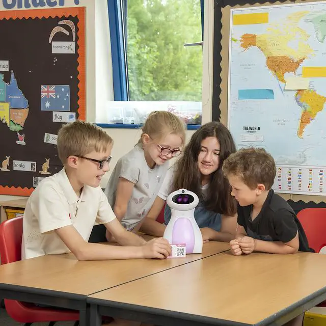 Alt view image 6 of 7 - TTS Oti-Bot STEAM Coding Robot, Rechargeable Educational Programmable STEM Robots