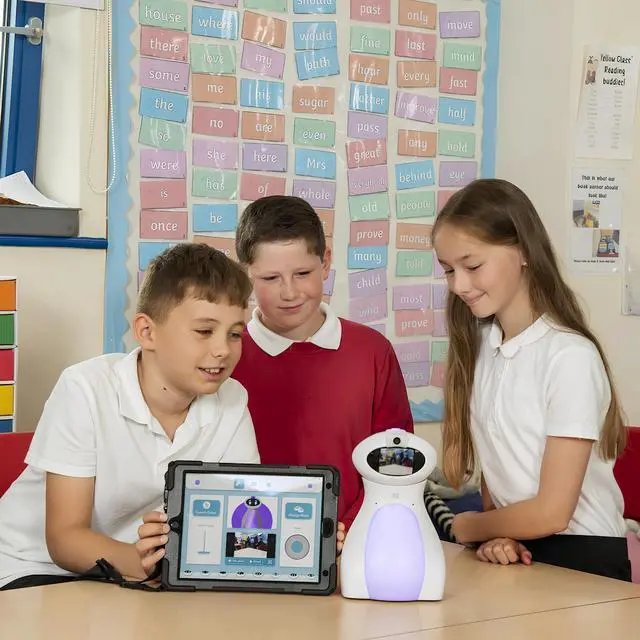 Alt view image 7 of 7 - TTS Oti-Bot STEAM Coding Robot, Rechargeable Educational Programmable STEM Robots
