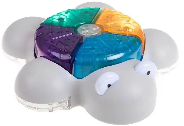 Main image of TTS Light Up Robot for Kids, Early Years Glow & Go Bot STEM Multi Sensory Educational Learning Activity Glowing Robot for Children