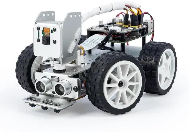 Main image of SunFounder PiCar-X Smart Video Robot Car Kit for Raspberry Pi. CN0351D (Battery Not Included)