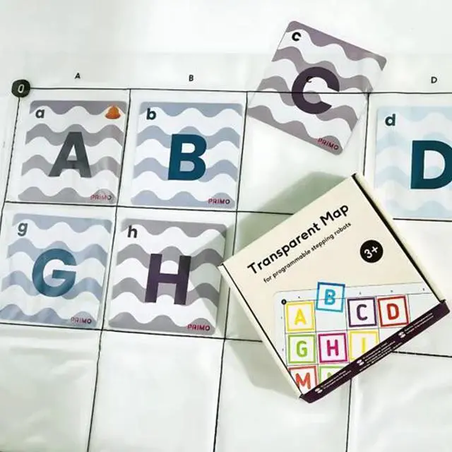 Alt view image 3 of 5 - Primo Transparent Pocket Mat 6X6 for Cubetto Coding Robot | STEM Educational Classroom Activity Playmats 100x100cm