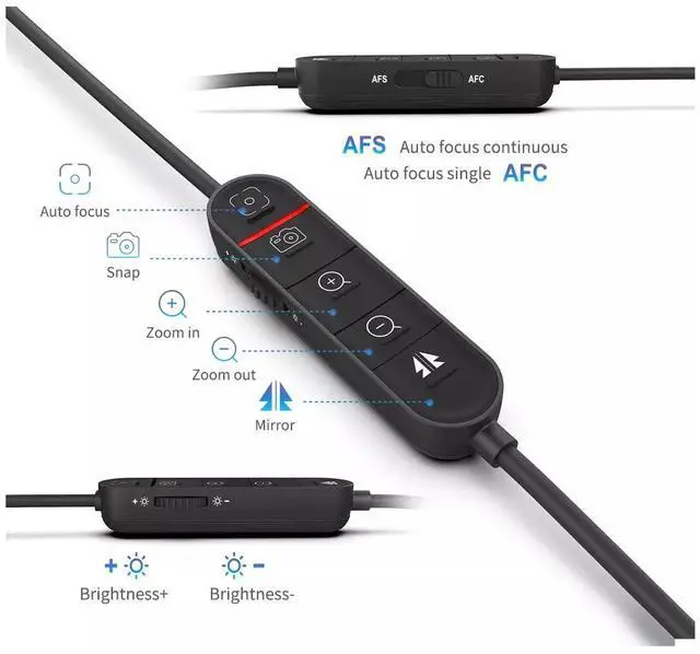 Alt view image 6 of 7 - JOYUSING V600 4K Document Camera Webcam w/ FPD Auto Focus, Real-time Projection, Web Conferencing, Distance Learning, Remote Teaching - Mac, Windows, Chromebook
