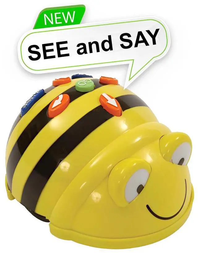 Alt view image 7 of 7 - TTS 18-pcs Bee-Bot Programmable Floor Robot See & Say Version with FREE 3-pcs Rechargeable Docking Station w/ USB Cable - Programmable Toy for Age 3+