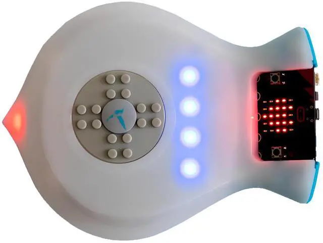 Alt view image 5 of 7 - Birdbrain Finch Coding Robot 2.0 with Micro:bit, Educational STEM Coding Robot, Kindergarten to College Teaching and Learning Programmable Robots