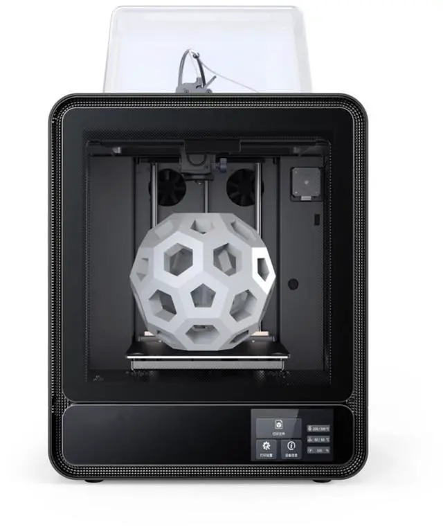 Alt view image 3 of 7 - Creality CR-200B PRO 3D Printer - High Performance Fully Enclosed, Built-in 1080p Camera, CR Touch Auto-Leveling, Cloud Printing, Smart Filament Runout Sensor, FDM