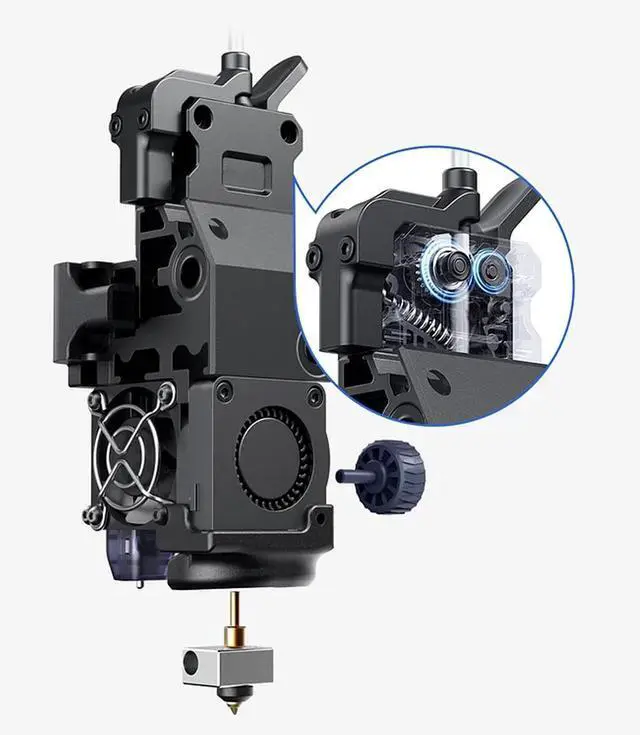 Alt view image 5 of 7 - Creality CR-200B PRO 3D Printer - High Performance Fully Enclosed, Built-in 1080p Camera, CR Touch Auto-Leveling, Cloud Printing, Smart Filament Runout Sensor, FDM