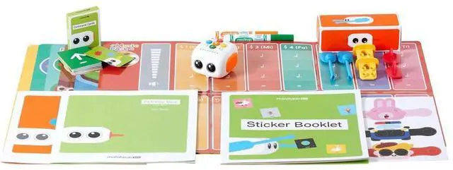 Alt view image 4 of 7 - Matatalab Tale-Bot Pro Education Edition w/ Activity Box Screen-Free Coding Robot for Kids Ages 35, Early STEM Learning & Creative Play Set