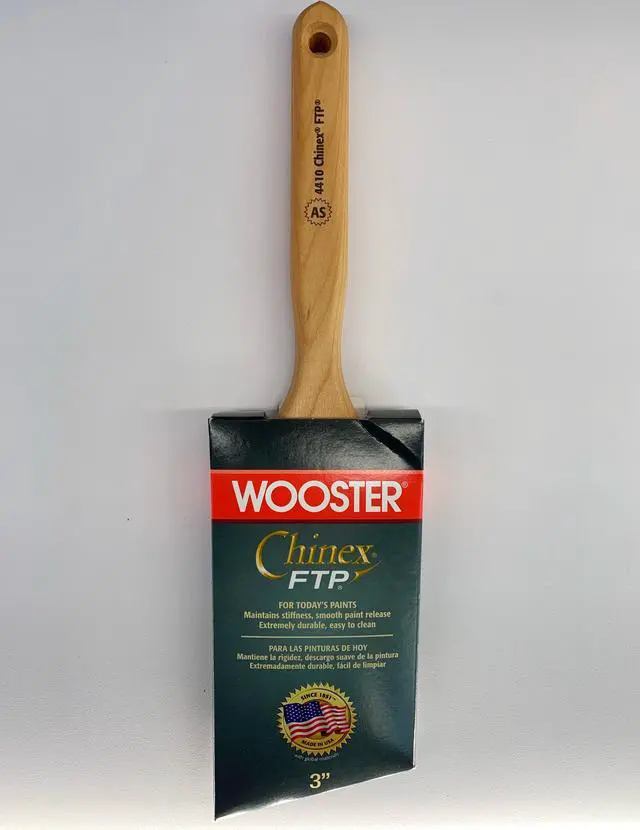 Alt view image 9 of 13 - WOOSTER 4410-2 1/2 2-1/2" Angle Sash Soft, Chinex FTP Bristle, Paint Brush,