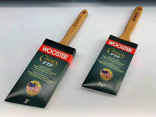 Alt view image 11 of 13 - WOOSTER 4410-2 1/2 2-1/2" Angle Sash Soft, Chinex FTP Bristle, Paint Brush,