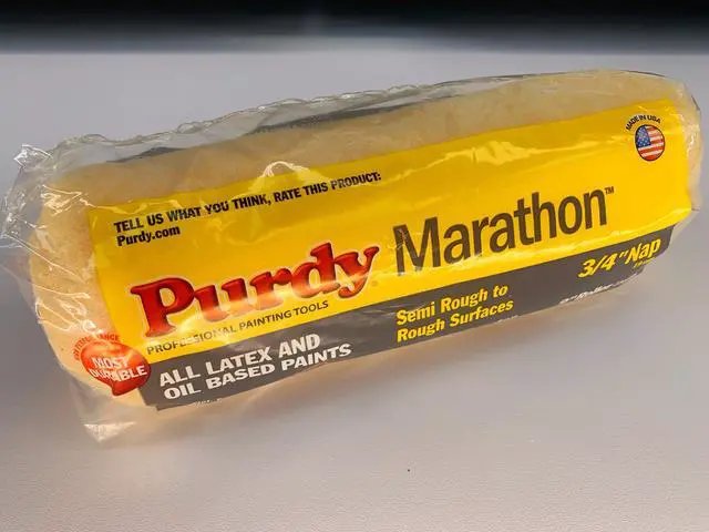 Alt view image 3 of 4 - Purdy Marathon 9 In. x 3/4 In. Knit Fabric Roller Cover 144602094