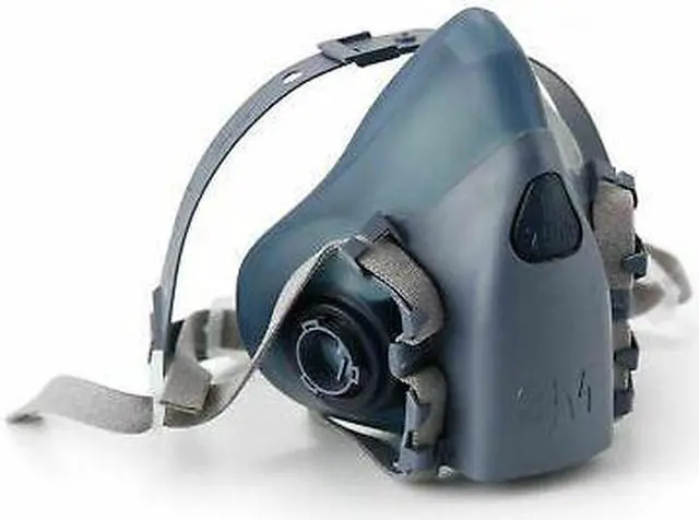 Alt view image 8 of 8 - 3M 37083 Half Facepiece Reusable 7503 Respirator, Large