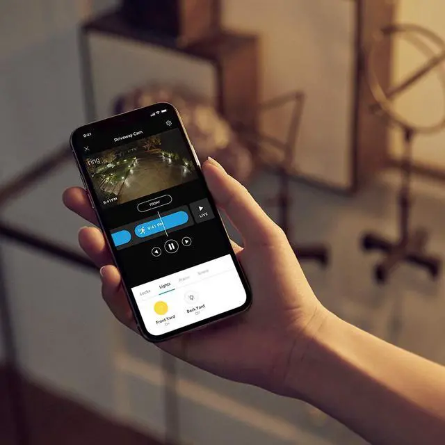 Alt view image 7 of 8 - Ring 5B01S8-WEN0 Introducing Ring Smart Lighting - Bridge, White