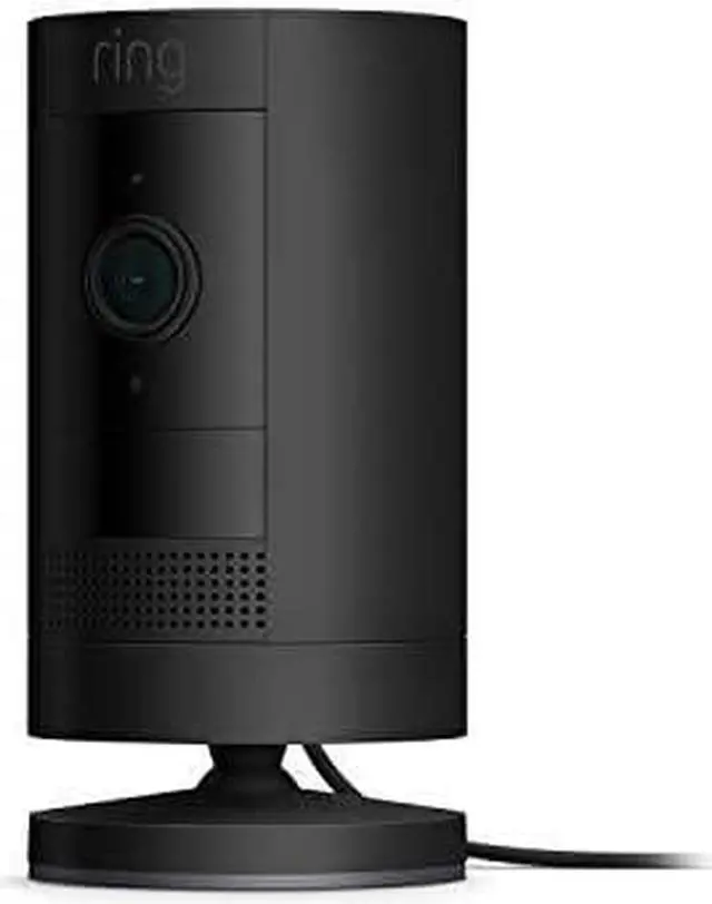 Alt view image 18 of 20 - Ring STICKCAM32BK Stick Up Cam Plug-In Security Camera - Black