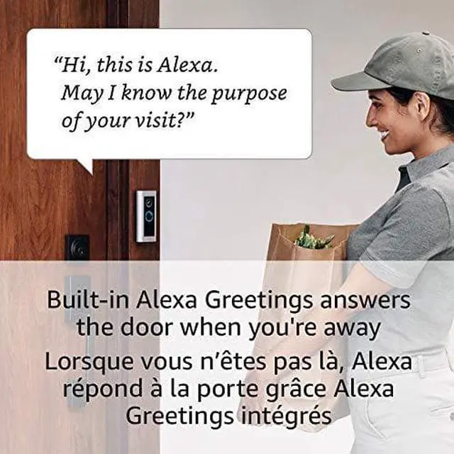 Alt view image 7 of 16 - Ring Doorbell Pro2 | Satin Nickel