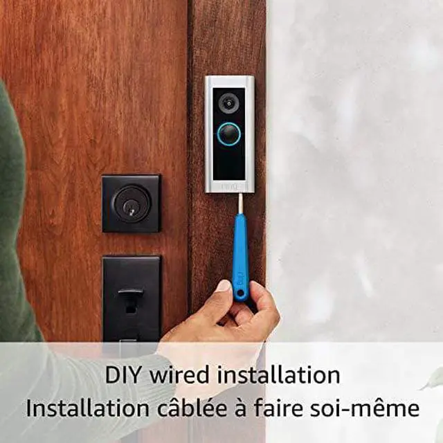 Alt view image 6 of 16 - Ring Doorbell Pro2 | Satin Nickel