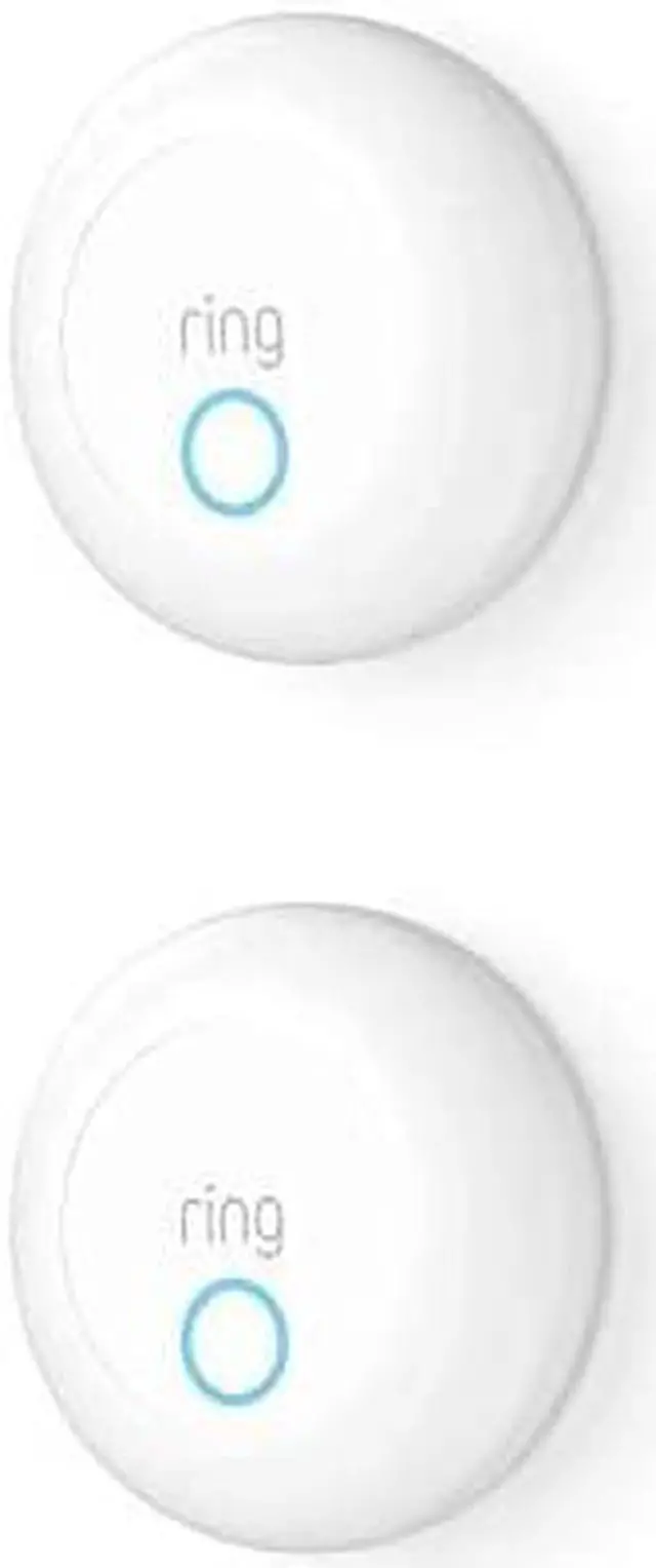 Alt view image 2 of 4 - Ring 4SC2S9-0EN0 Alarm Smoke and Co Listener - 2-Pack - Silent - Android - Apple iOS - Mac - Windows - White