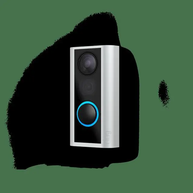 Alt view image 13 of 13 - Ring Peephole Cam - Smart video doorbell, HD video, 2-way talk, easy installation