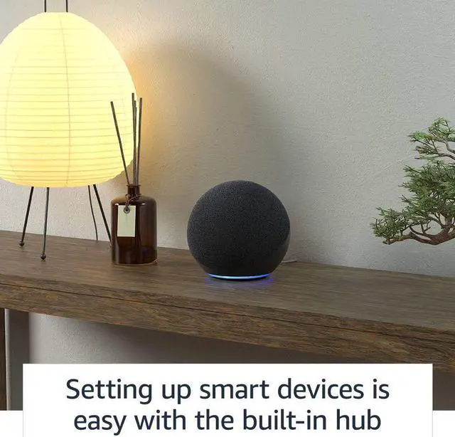 Alt view image 4 of 7 - Echo (4th Gen) With premium sound, smart home hub, and Alexa Twilight Blue