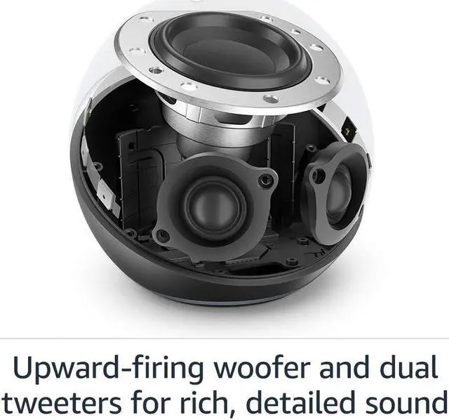 Alt view image 5 of 7 - Echo (4th Gen) With premium sound, smart home hub, and Alexa Twilight Blue