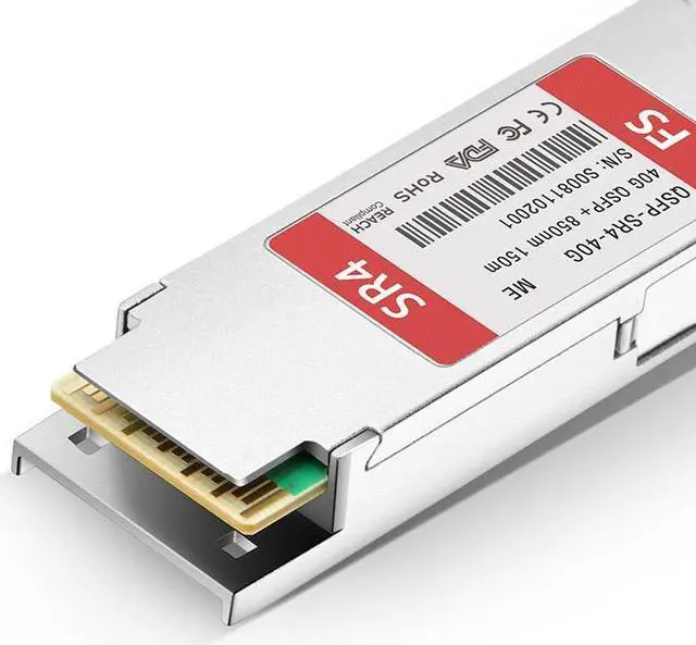 Alt view image 2 of 3 - Mellanox MC2210411-SR4 Compatible QSFP+ 40GBASE-SR4 850nm 150m DOM MPO-12/UPC MMF Optical Transceiver Module, Support 4 x 10G-SR - IN STOCK