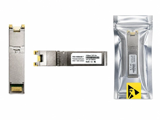 Main image of Edimax MG-10GAT Compatible 10GBASE-T SFP+ Copper RJ45 Transceiver Module, 30m