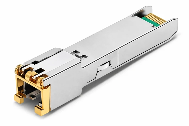 Alt view image 2 of 3 - Juniper SFP-1GE-FE-E-T Compatible 10/100/1000BASE-T SFP Copper RJ45 Transceiver Module, 100m