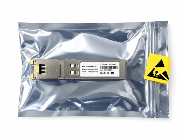 Alt view image 2 of 3 - TP-Link TL-SM311T / SM331T Compatible 1000BASE-T SFP Copper RJ45 Transceiver Module, 100m