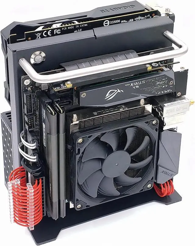 Alt view image 2 of 7 - XWORKS X32 Small Form Factor Open Air Case