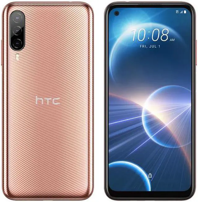 Main image of HTC Desire 22 Pro 6.6 inch 120Hz 8G/128G  Dual SIM Phone 5G Phone Face Fingerprint Taiwan Wave golden
