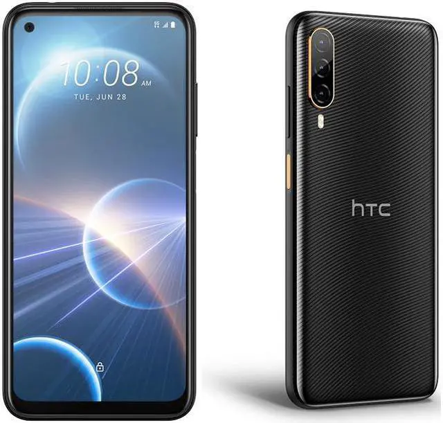 Alt view image 4 of 4 - HTC Desire 22 Pro 6.6 inch 120Hz 8G/128G  Dual SIM Phone 5G Phone Face Fingerprint Taiwan Wave golden