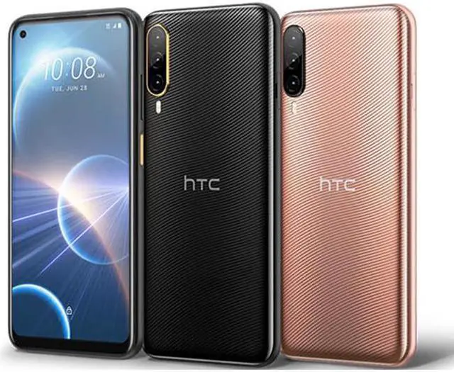 Alt view image 3 of 4 - HTC Desire 22 Pro 6.6 inch 120Hz 8G/128G  Dual SIM Phone 5G Phone Face Fingerprint Taiwan Wave golden